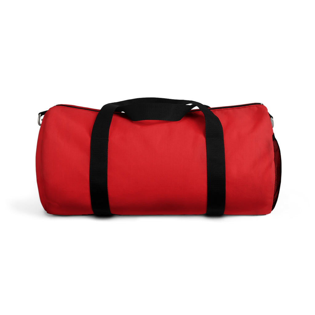 Red Classic Duffel Bag — Travel & Gym Weekender Bag