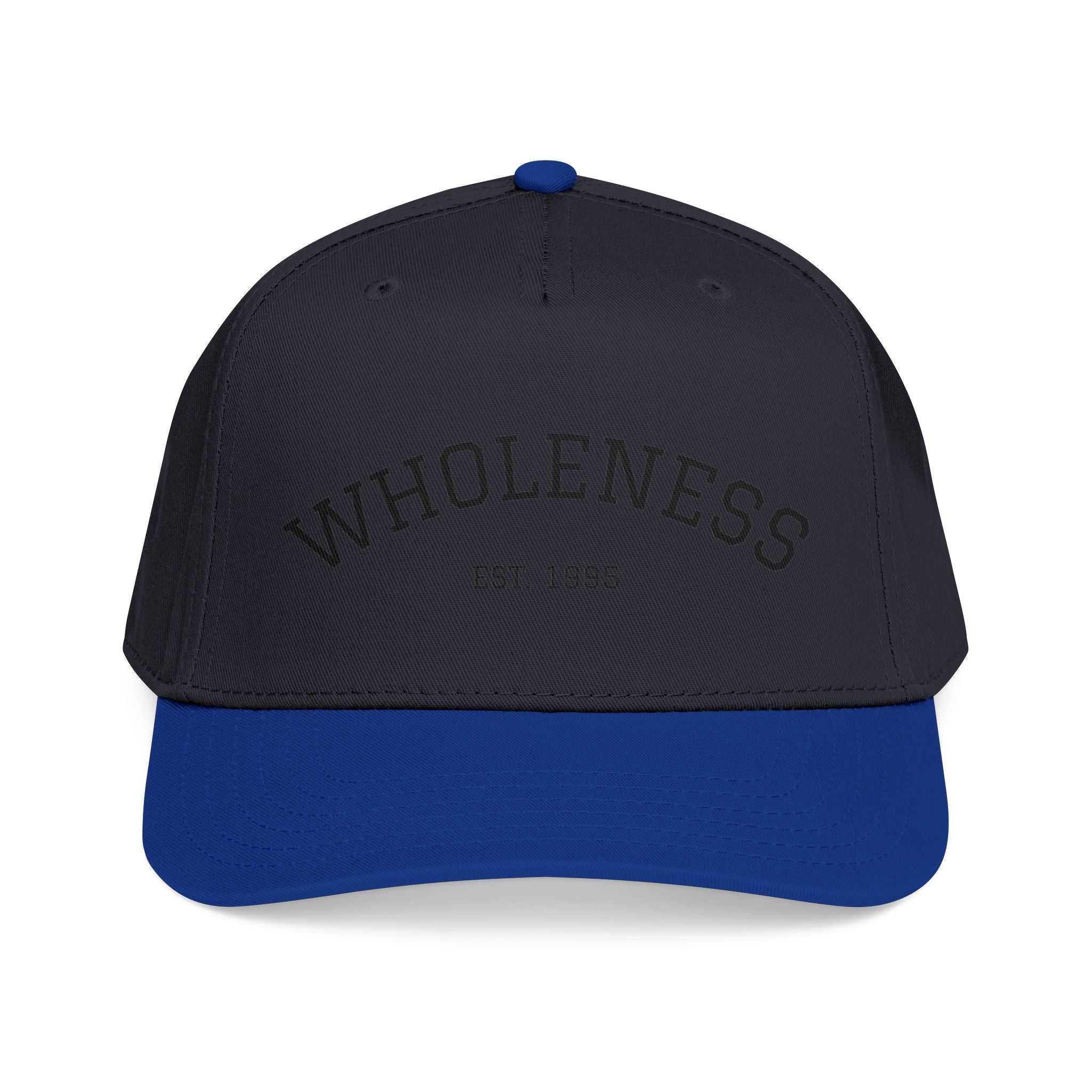 Wholeness Baseball Cap — Embroidered 'WHOLENESS EST. 1988' Retro Hat