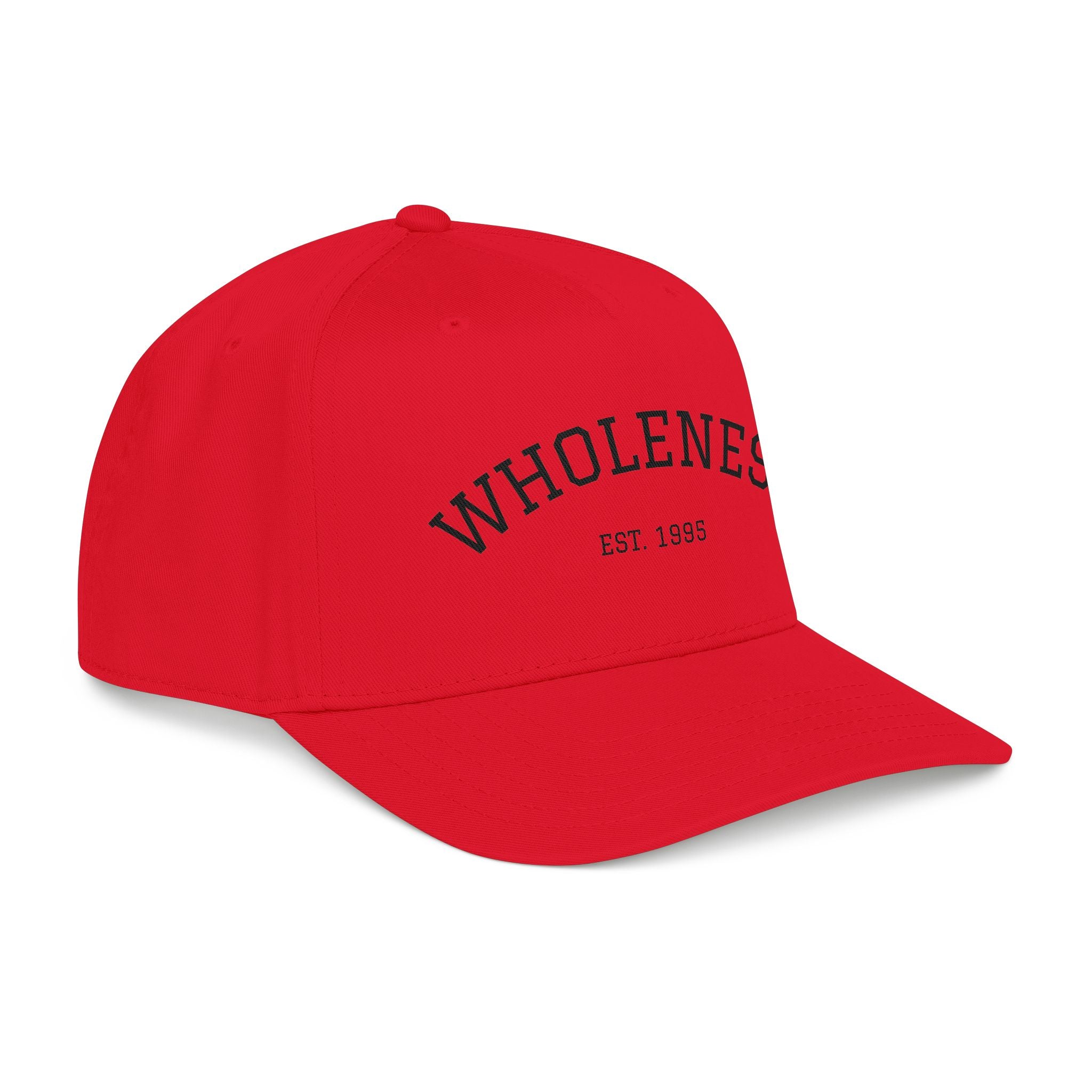 Wholeness Baseball Cap — Embroidered 'WHOLENESS EST. 1988' Retro Hat