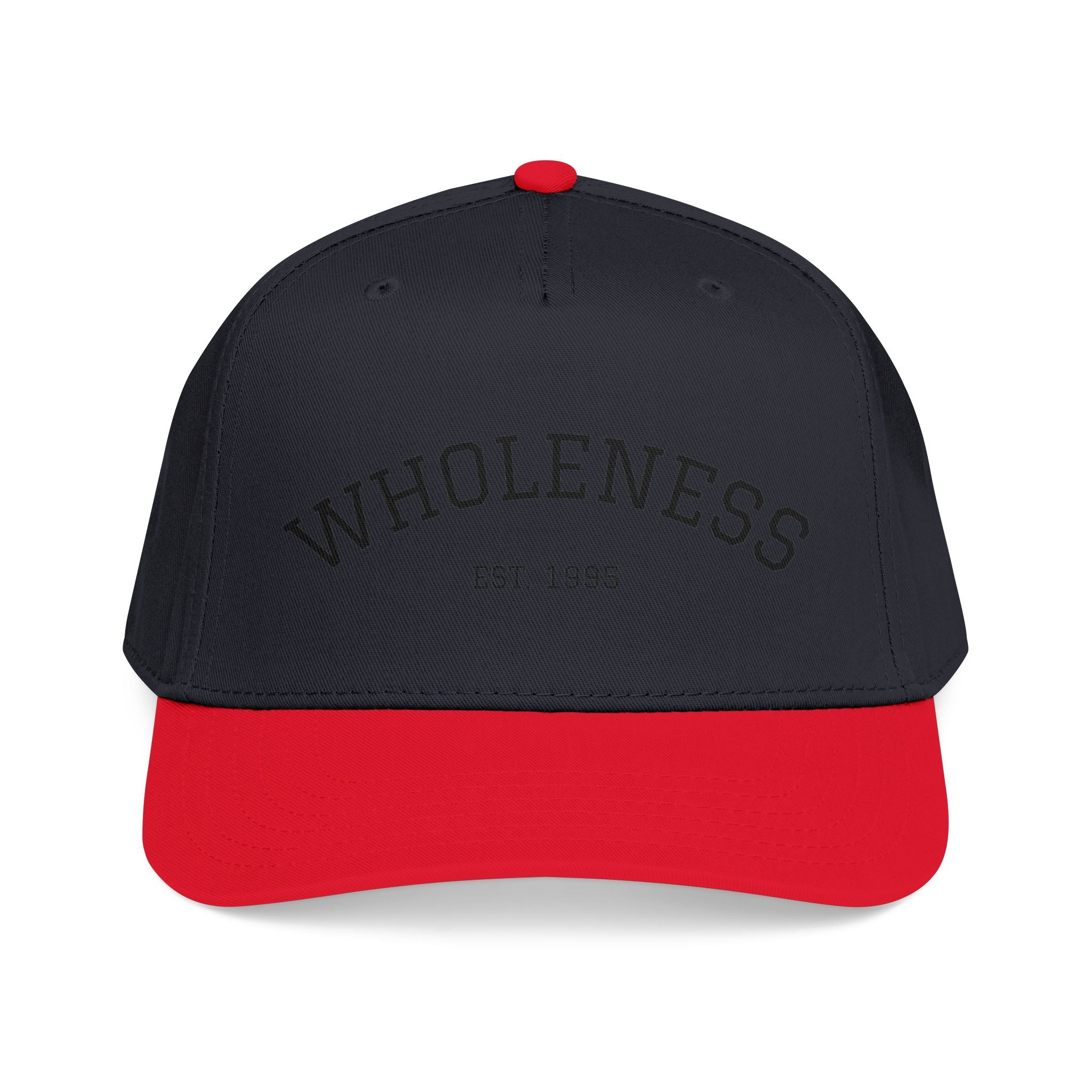 Wholeness Baseball Cap — Embroidered 'WHOLENESS EST. 1988' Retro Hat