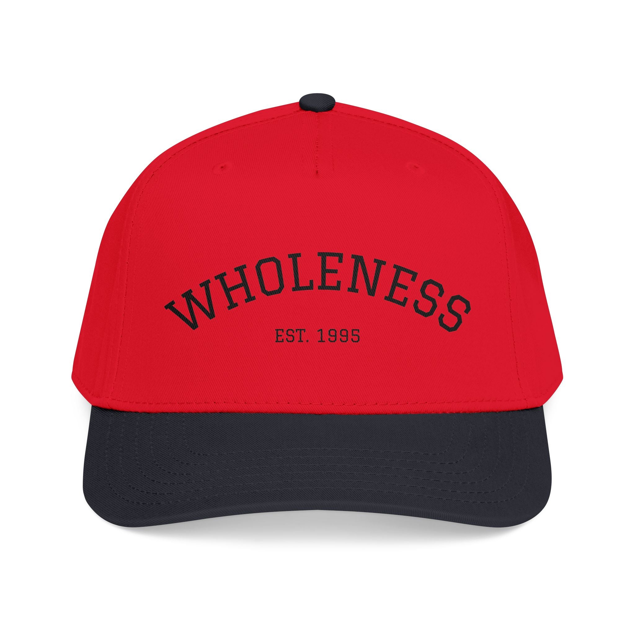 Wholeness Baseball Cap — Embroidered 'WHOLENESS EST. 1988' Retro Hat