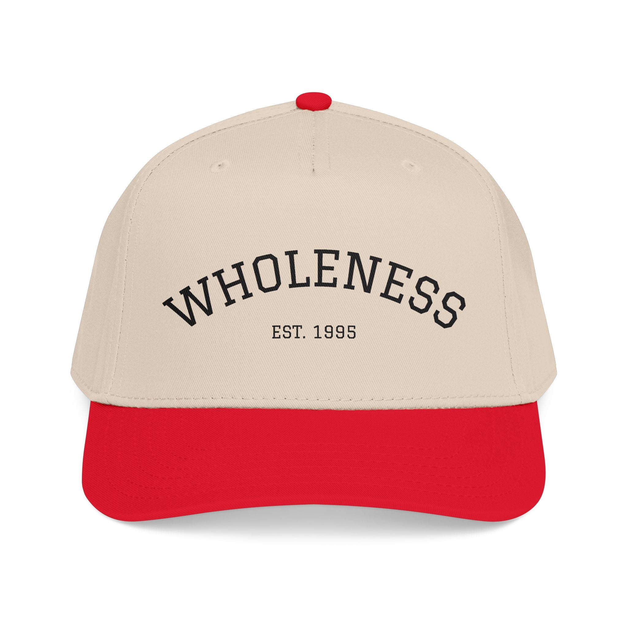 Wholeness Baseball Cap — Embroidered 'WHOLENESS EST. 1988' Retro Hat