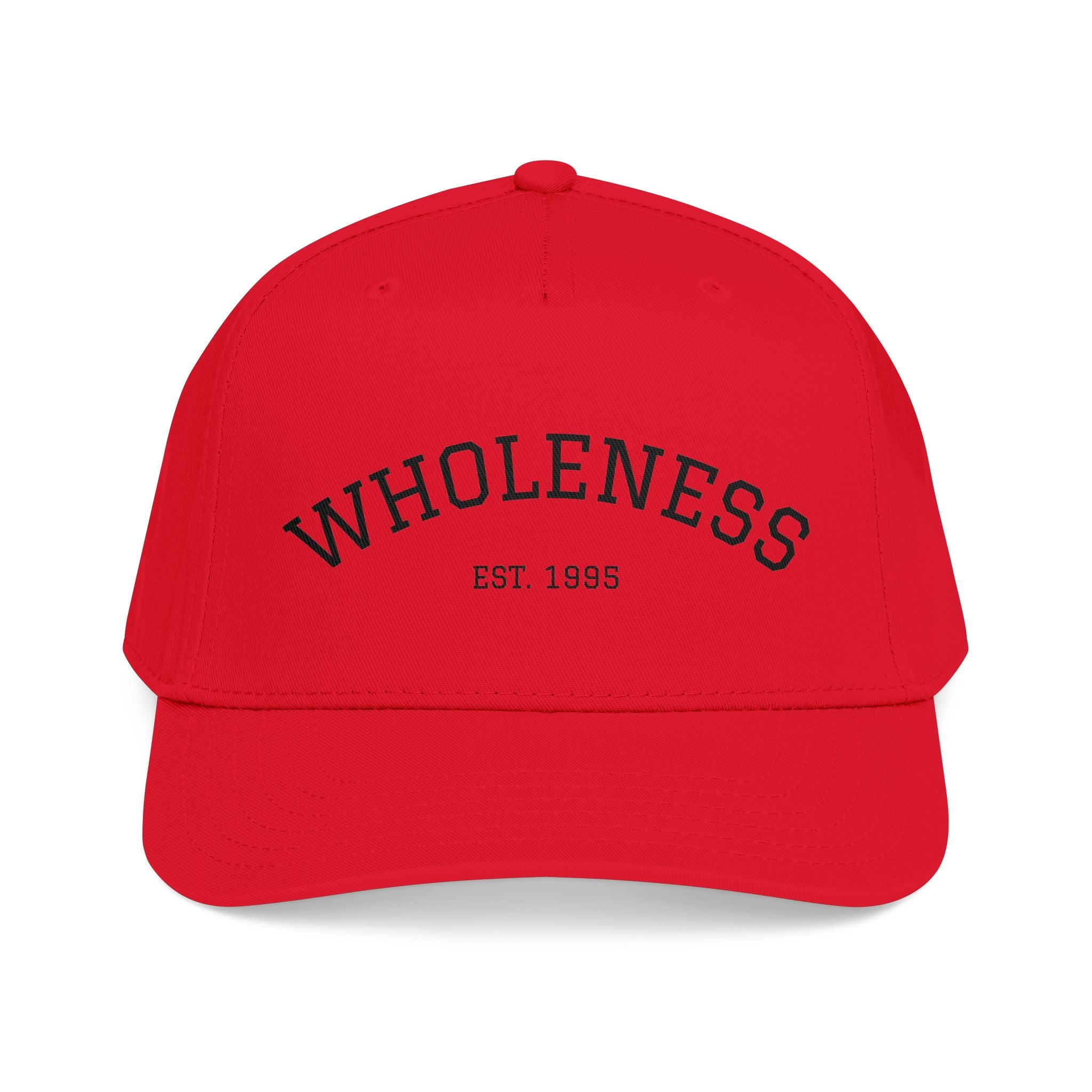Wholeness Baseball Cap — Embroidered 'WHOLENESS EST. 1988' Retro Hat