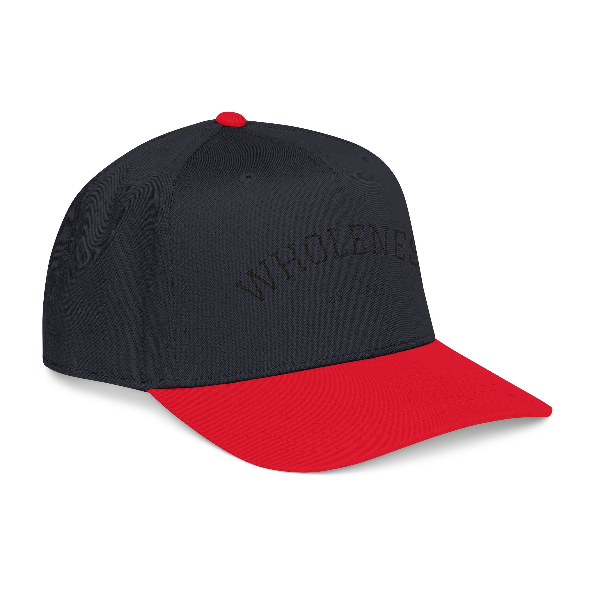 Wholeness Baseball Cap — Embroidered 'WHOLENESS EST. 1988' Retro Hat
