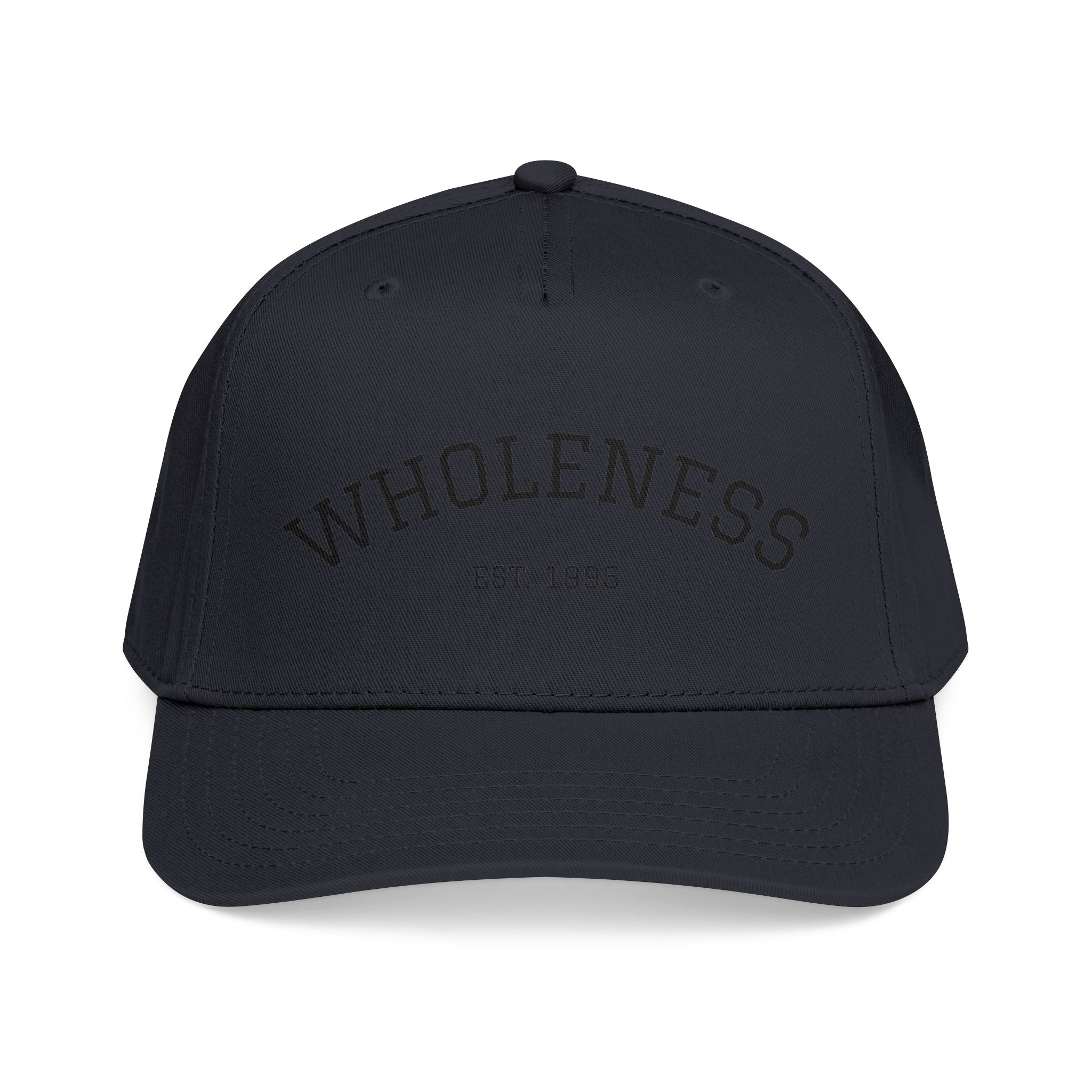 Wholeness Baseball Cap — Embroidered 'WHOLENESS EST. 1988' Retro Hat