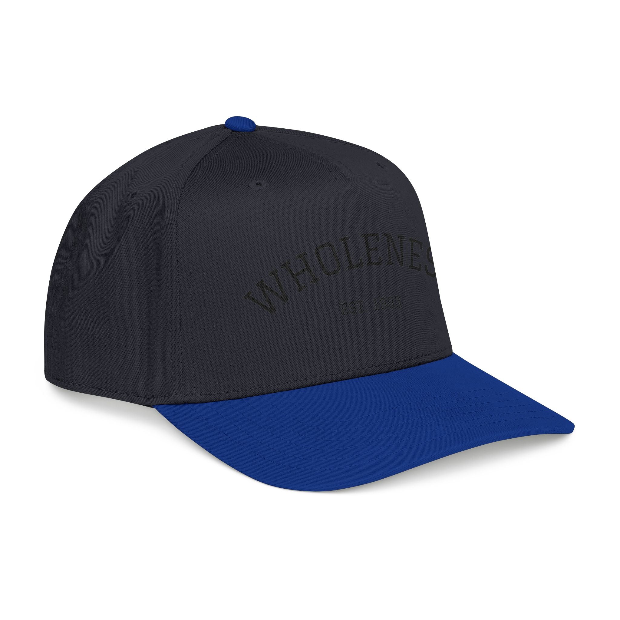 Wholeness Baseball Cap — Embroidered 'WHOLENESS EST. 1988' Retro Hat