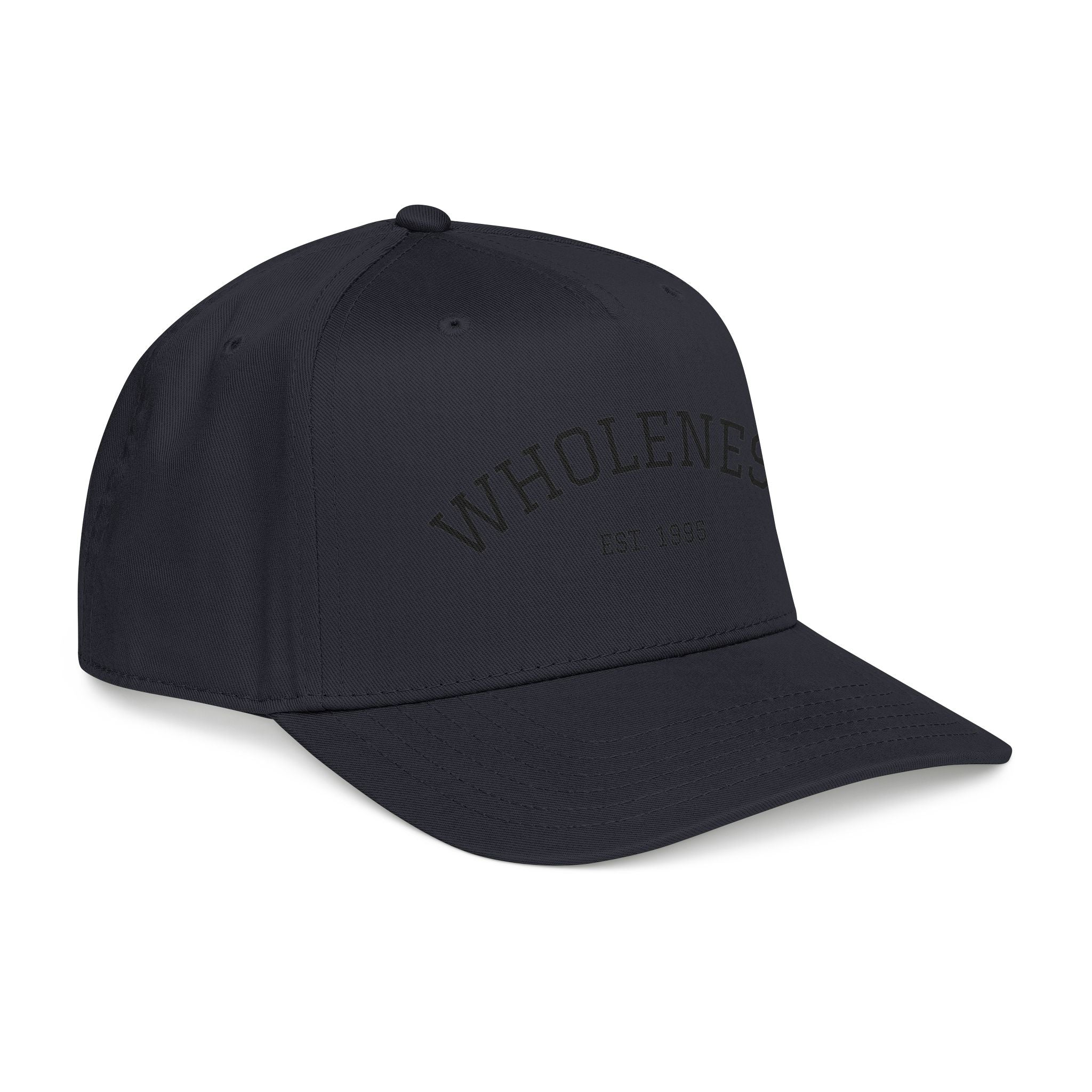 Wholeness Baseball Cap — Embroidered 'WHOLENESS EST. 1988' Retro Hat