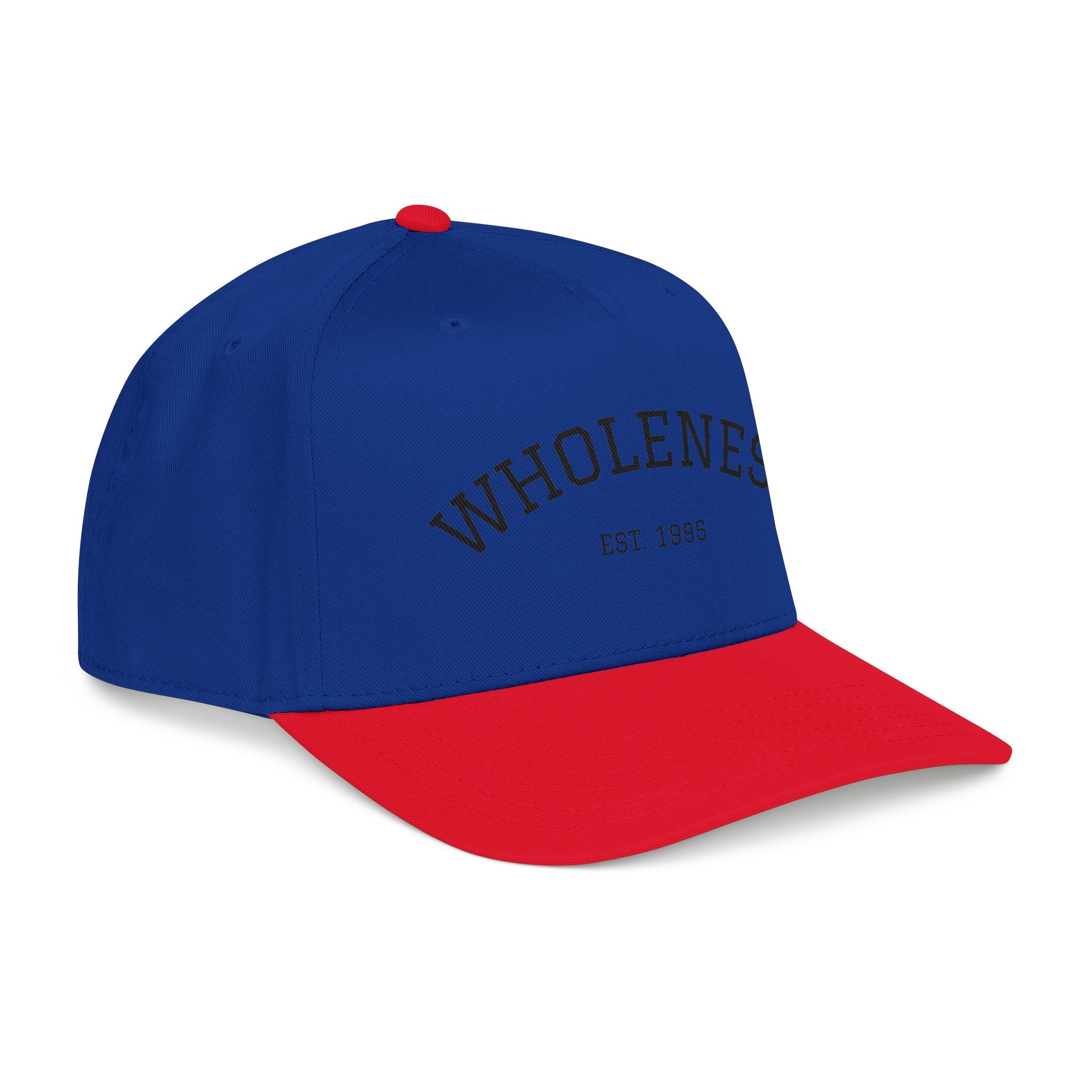 Wholeness Baseball Cap — Embroidered 'WHOLENESS EST. 1988' Retro Hat