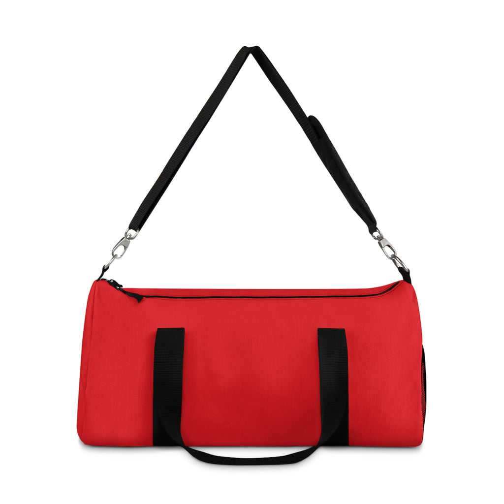 Red Classic Duffel Bag — Travel & Gym Weekender Bag