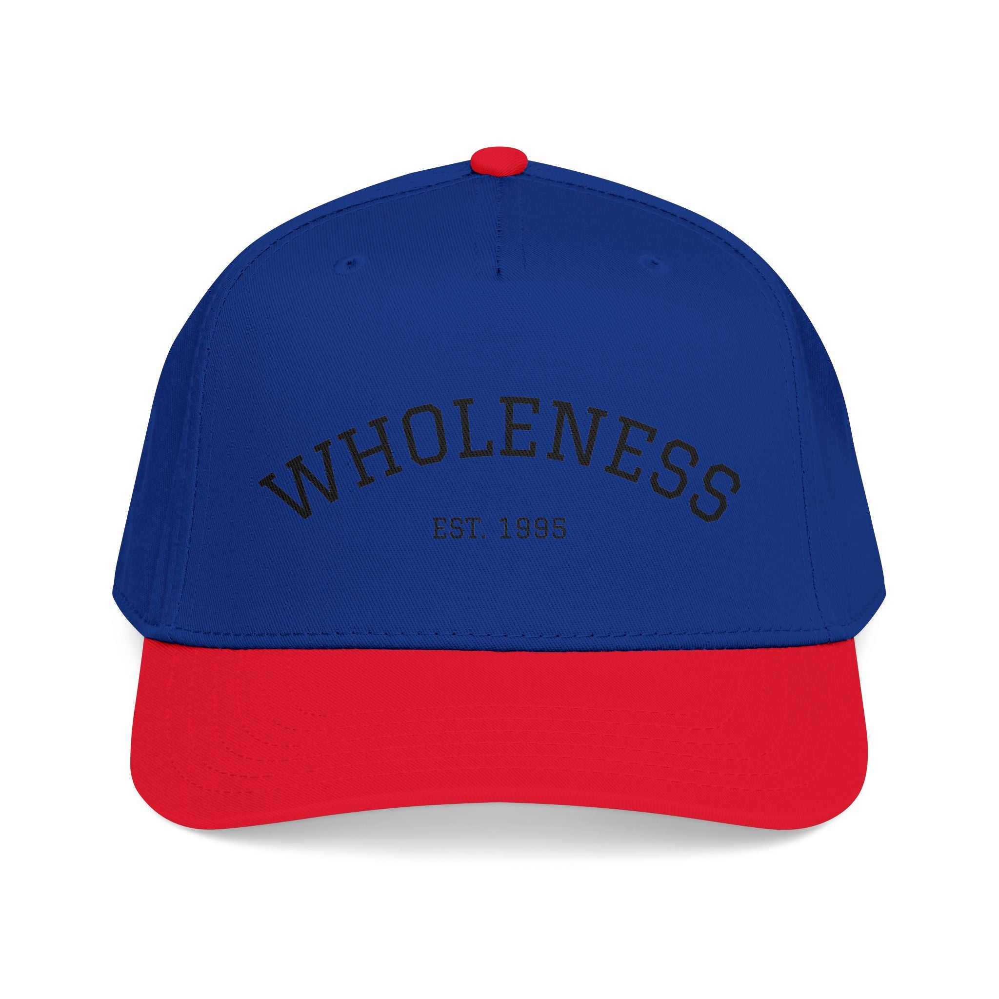 Wholeness Baseball Cap — Embroidered 'WHOLENESS EST. 1988' Retro Hat