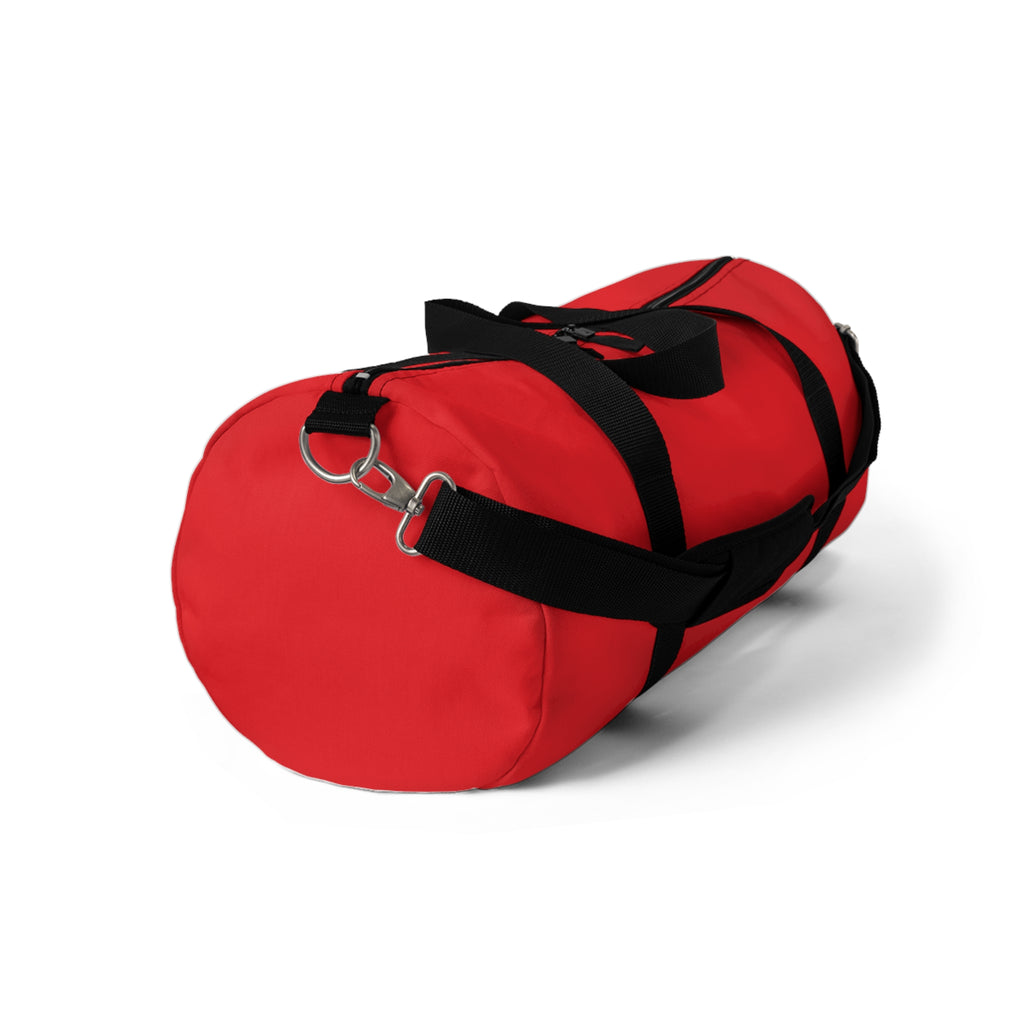 Red Classic Duffel Bag — Travel & Gym Weekender Bag